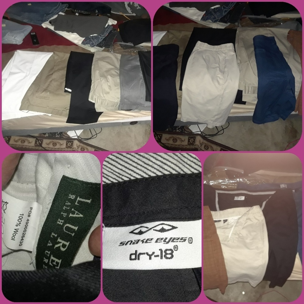 Bundle of Mens pants 40×30